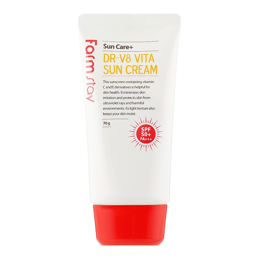 Крем солнцезащитный витаминизированный FarmStay DR-V8 Vita Sun Cream SPF 50+ PA+++