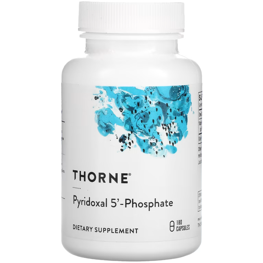 Пиридоксаль-5-фосфат / Pyridoxal 5-Phosphate, Thorne Research, 180 капсул
