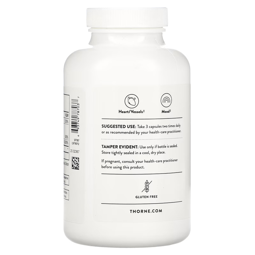 Витамины для мозга / Methyl-Guard, Thorne Research, 180 капсул