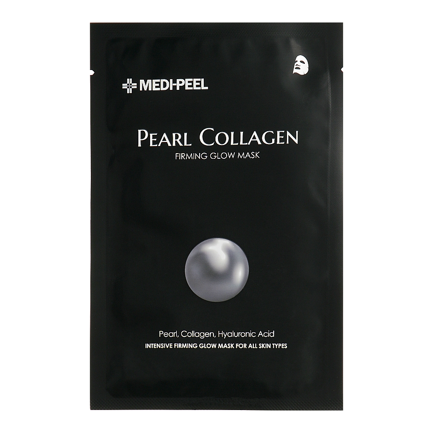 Маска тканевая омолаживающая с коллагеном и жемчугом Medi-Peel Pearl Collagen Firming Glow Mask
