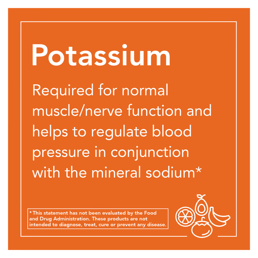 Цитрат калію (чистий порошок) / Potassium Citrate (Pure Powder), Now Foods, 448 мг, 340 г