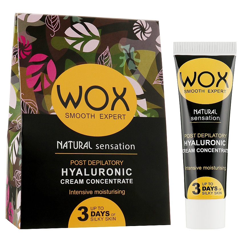 Гиалуроновый крем концентрат после депиляции WOX Smooth Expert Hyaluronic Cream Concentrate