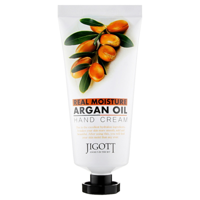 Крем для рук с аргановым маслом Jigott Real Moisture Argan Oil Hand Cream