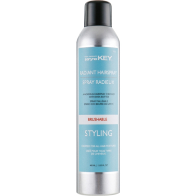 Спрей для блеска волос средней фиксации Saryna KeyRadiant Brushable