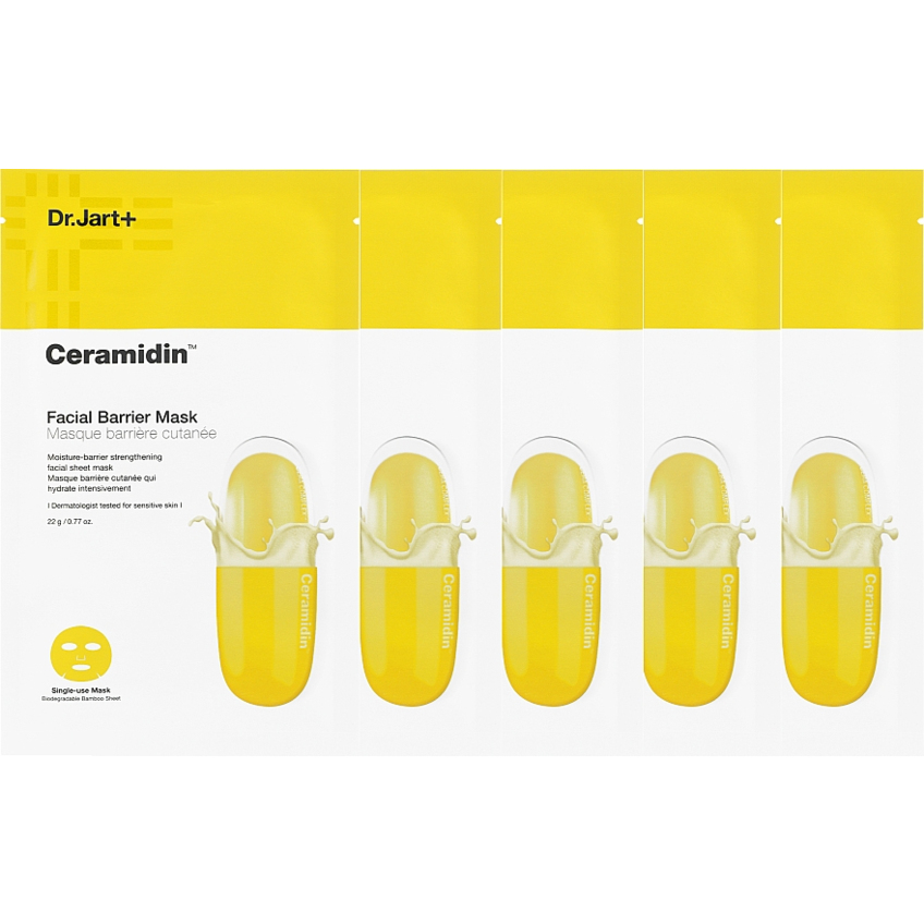Увлажняющая тканевая маска с керамидами Dr.Jart+ Ceramidin Facial Mask