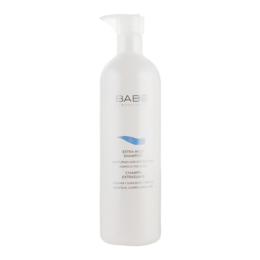 М'який шампунь для всіх типів волосся Babe Laboratorios Extra Mild Shampoo