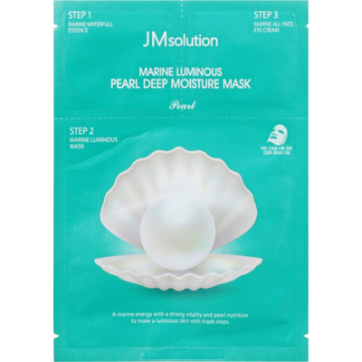 Трёхшаговый набор для сияния кожи JMsolution Marine Luminous Pearl Balancing Mask