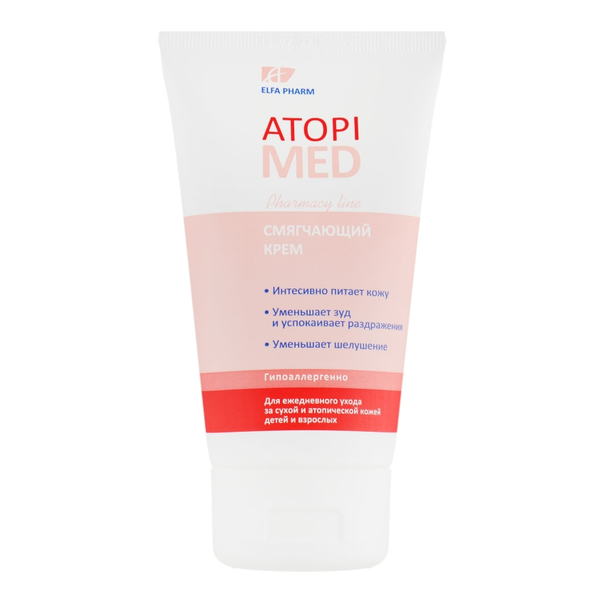 Пом'якшувальний крем для обличчя Elfa Pharm Atopi Med