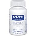 Витамин A / Vitamin A, Pure Encapsulations, 3000 мкг, 120 капсул