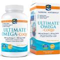 Омега-3 с коэнзимом Q10 / Ultimate Omega + CoQ10, Nordic Naturals, 120 гелевых капсул