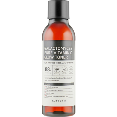 Тонер с витамином С и галактомиссисом Some By Mi Galactomyces Pure Vitamin C Glow Toner