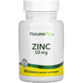 Цинк / Zinc, Nature's Plus, 50 мг, 90 таблеток