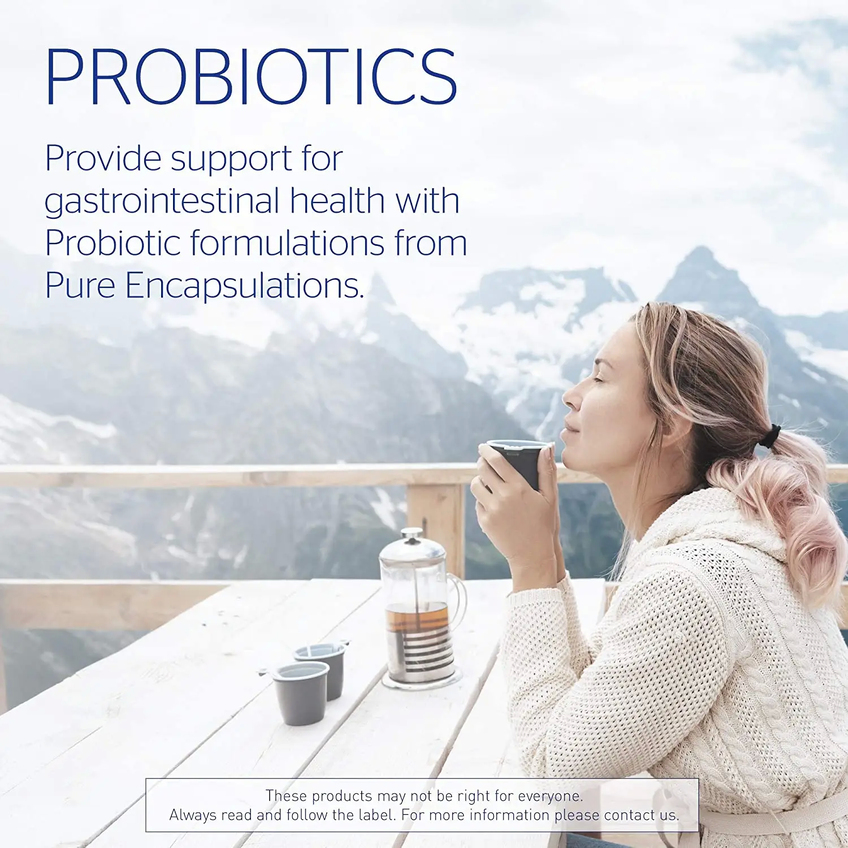 Пробиотики для детей, поддержание здоровой микрофлоры кишечника / Probiotic 123, Pure Encapsulations, 60 г