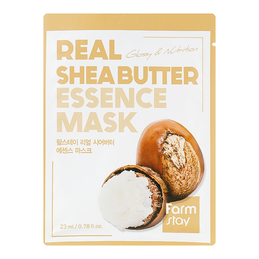 Тканевая маска с маслом ши FarmStay Real Shea Butter Essence Mask