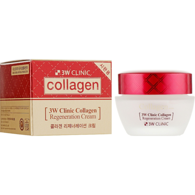 Регенерирующий крем для лица с коллагеном 3W Clinic Collagen Regeneration Cream