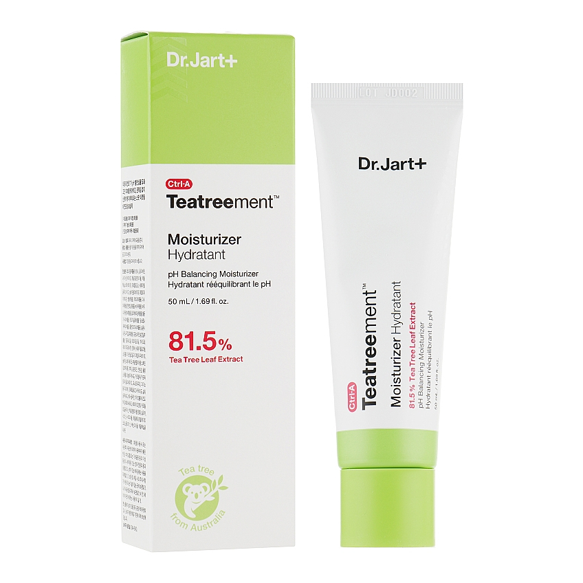 Лечебный увлажняющий крем Dr.Jart+ Ctrl-A Teatreement Moisturizer