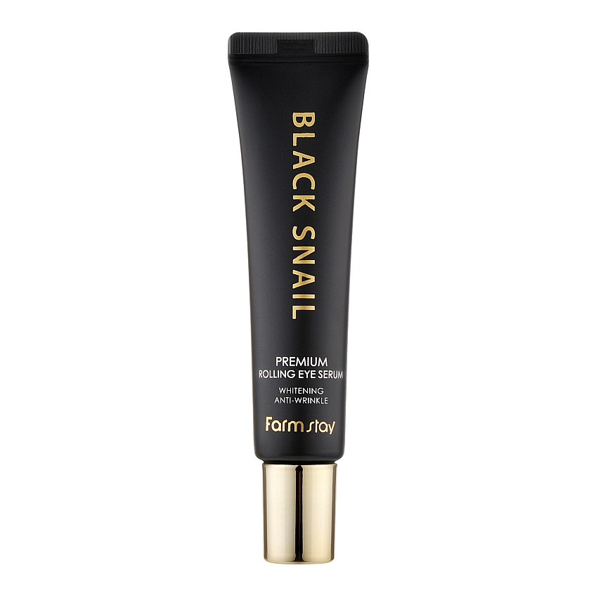 Сыворотка-роллер для кожи вокруг глаз FarmStay Black Snail Premium Rolling Eye Serum