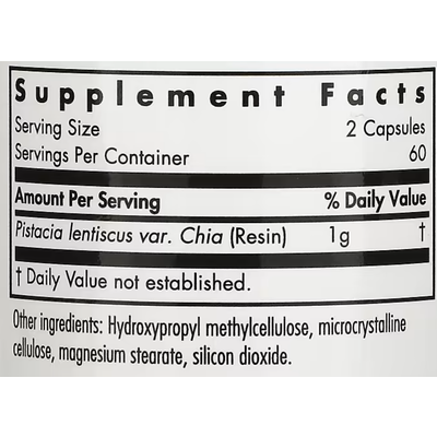 Мастичная смола / Mastic Gum, Nutricology, 120 капсул
