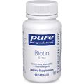 Біотин / Biotin, Pure Encapsulations, 8 мг, 60 капсул