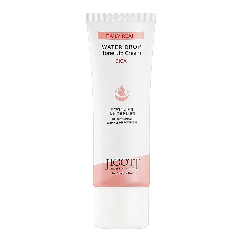 Увлажняющий крем для лица с центелой Jigott Lifting Cica Water Drop Tone Up Cream