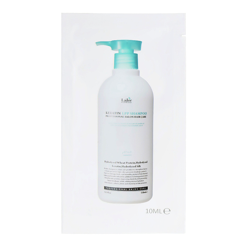 Кератиновый безсульфатный шампунь La'dor Keratin LPP Shampoo