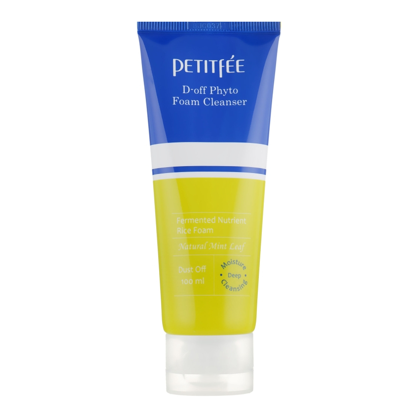 Фито-пенка для глубокого очищения Petitfee D-off Phyto Foam Cleanser