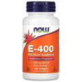 Вітамін E-400 зі змішаними токоферолами 268мг (400МО) Now Foods Vitamin E Mixed