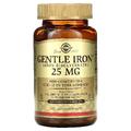Железо / Gentle Iron, Solgar, 25 мг, 180 вегетарианских капсул
