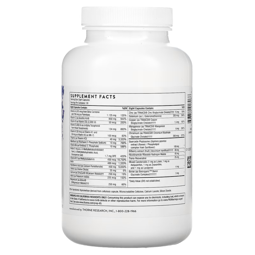Усовершенствованный состав питательных веществ / Advanced Nutrients, Thorne Research, 240 капсул
