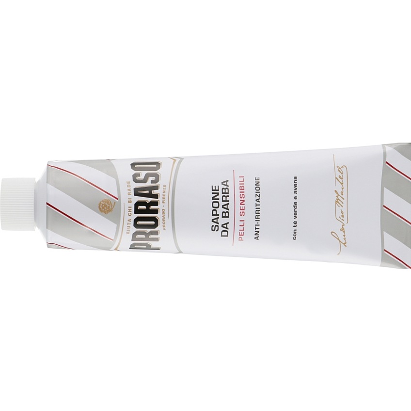 Крем для бритья для чувствительной кожи Proraso White Line Anti-Irritation Shaving Cream