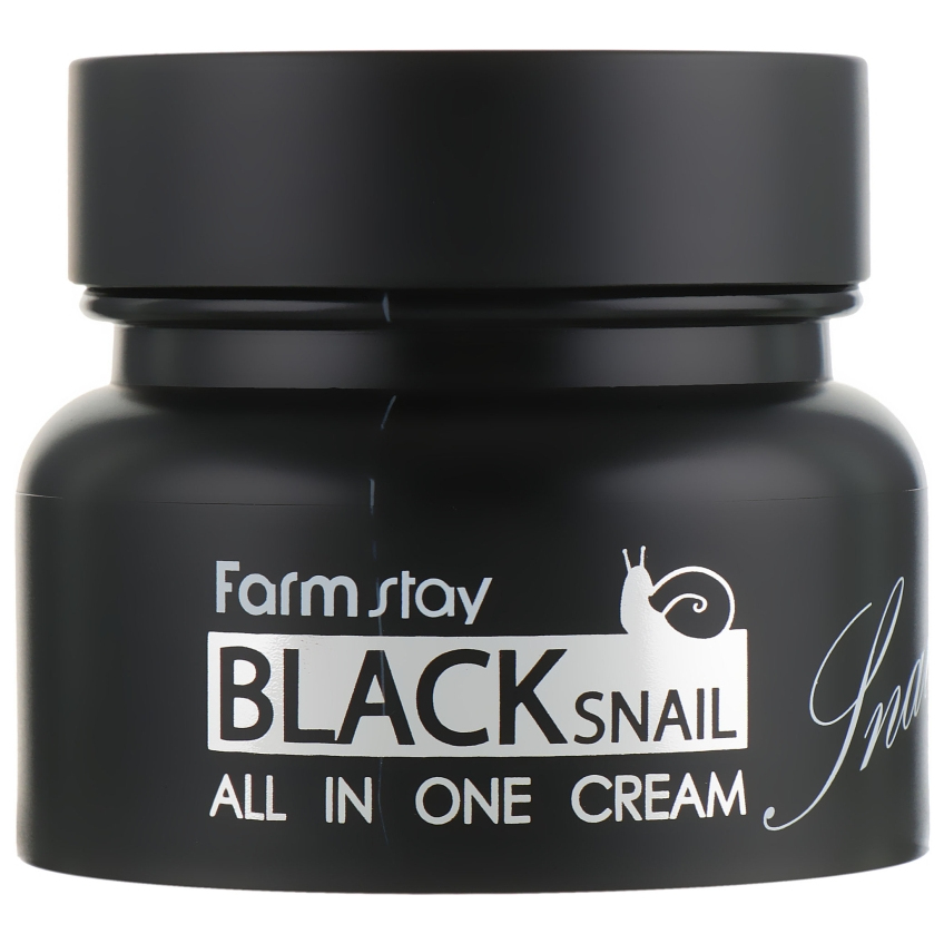 Многофункциональный крем с муцином черной улитки FarmStay All-In-One Black Snail Cream