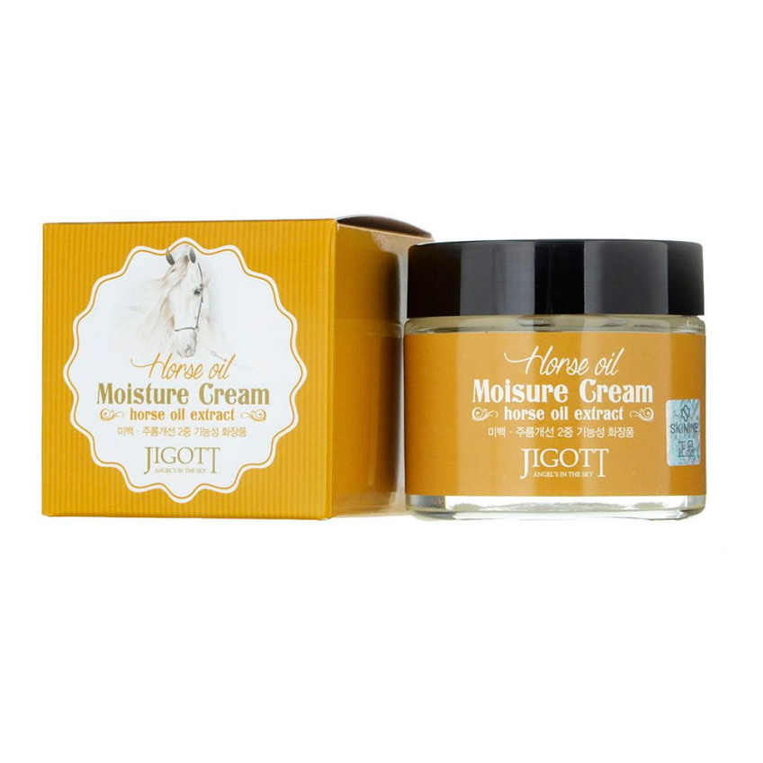 Увлажняющий крем с конским маслом Jigott Horse Oil Moisture Cream