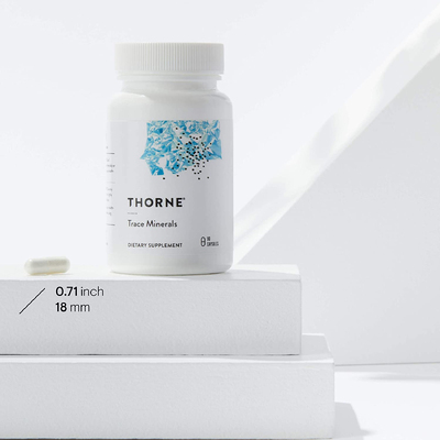 Микроэлементы / Trace Minerals, Thorne Research, 90 капсул