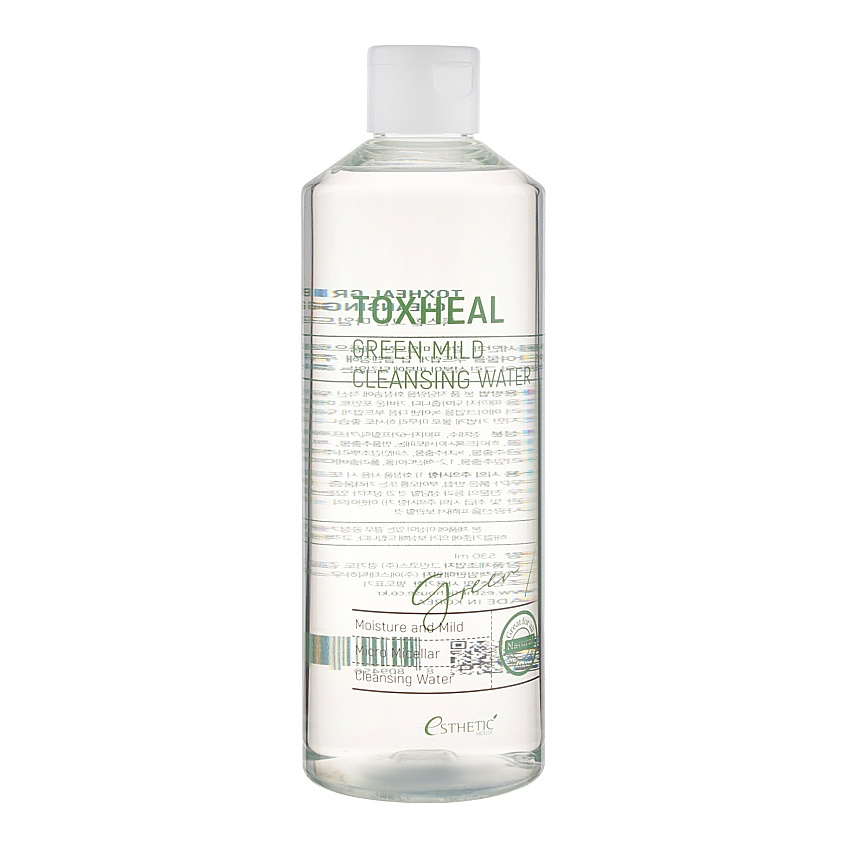 Мицеллярная вода для снятия макияжа Esthetic House Toxheal Green Mild Cleansing Water