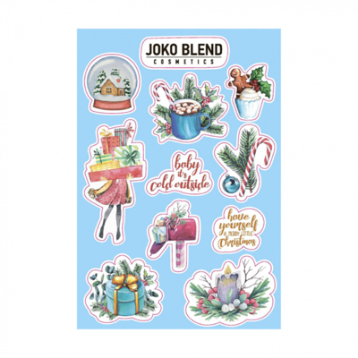 Подарочный набор Joko Blend Citrus Splash Set (маска для лица, гель для душа, скраб для тела, стикеры)