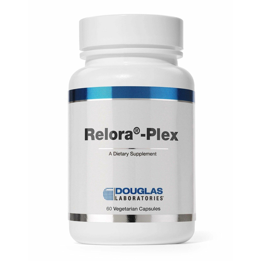 Поддержка настроения и психики во время стресса, контроль веса / Relora-Plex (Supports Mood, Mental Functioning During Stress, and Weight Management), Douglas Laboratories, 250 мг, 60 вегетарианских капсул
