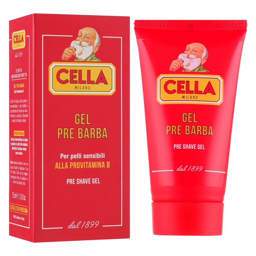 Гель перед бритьем Cella Milano Gel Pre Barba