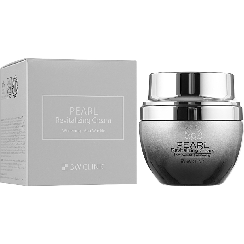 Восстанавливающий крем для лица с экстрактом жемчуга 3W Clinic Pearl Revitalizing Cream