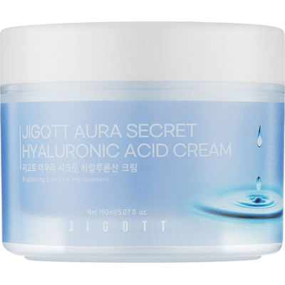 Увлажняющий крем для лица с гиалуроновой кислотой Jigott Aura Secret Hyaluronic Acid Cream