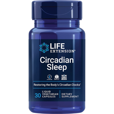 Циркадный сон / Circadian Sleep, Life Extension, 30 жидких капсул
