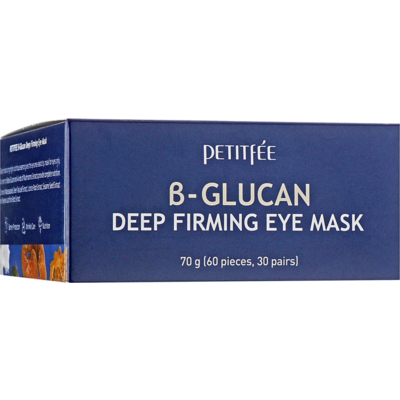 Супер-укрепляющие патчи под глаза с бета-глюканом Petitfee B-Glucan Deep Firming Eye Mask