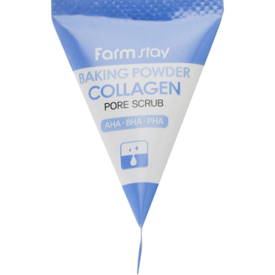 Скраб для лица с содой и коллагеном FarmStay Collagen Baking Powder Pore Scrub