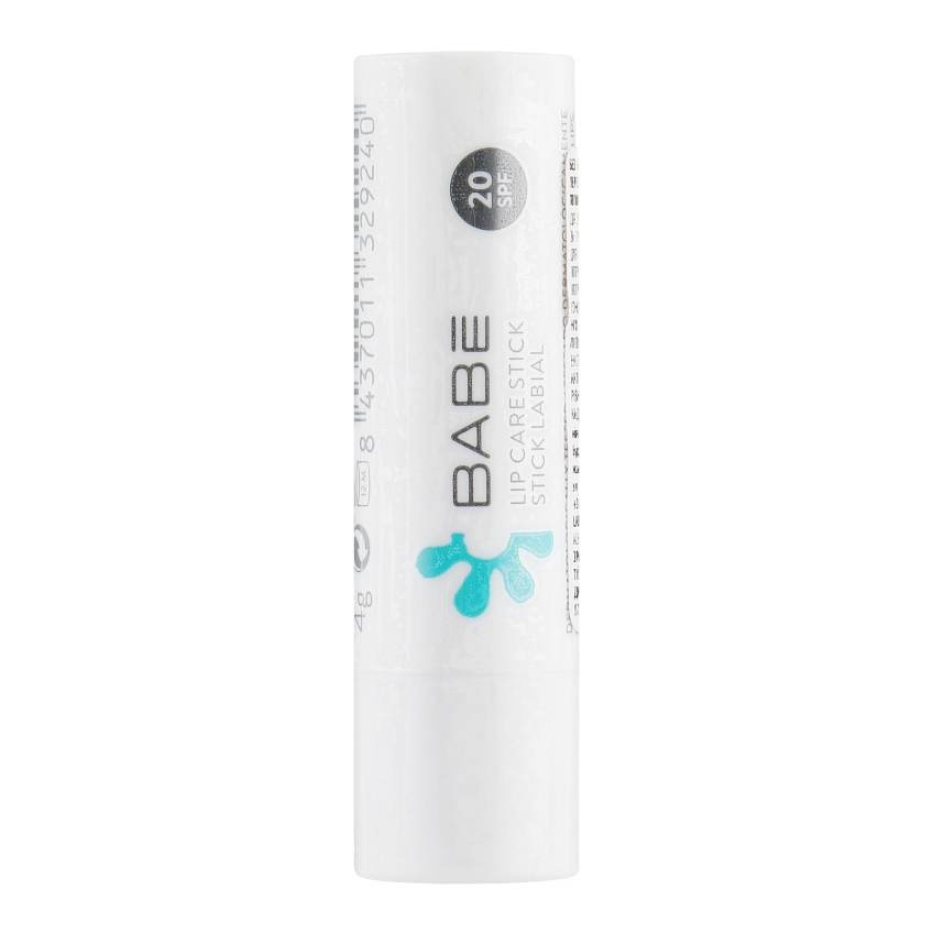 Бальзам-стик для губ с SPF 20 «Увлажнение и питание» Babe Laboratorios Lip Care Stick