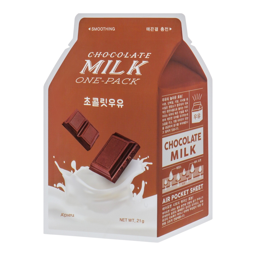 Тканевая маска Шоколад A'pieu Chocolate Milk One-Pack