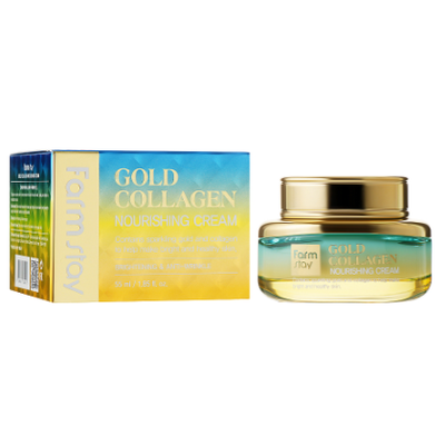 Питательный крем для лица FarmStay Gold Collagen Nourishing Cream