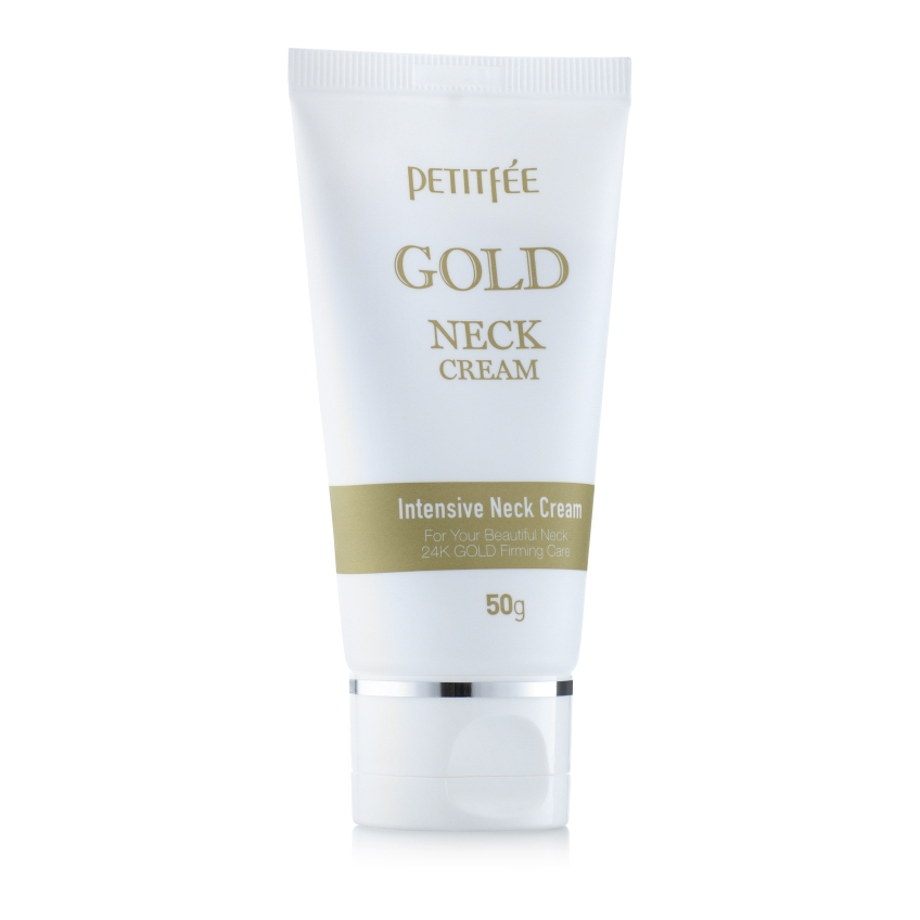 Крем для шеи и декольте с золотом Petitfee Gold Neck Cream