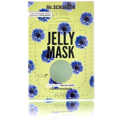 Гелевая маска для лица с гидролатом василька Mr.Scrubber Jelly Mask