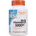 Вітамін D3 / Vitamin D3, Doctor's Best, 125 мкг, 720 капсул
