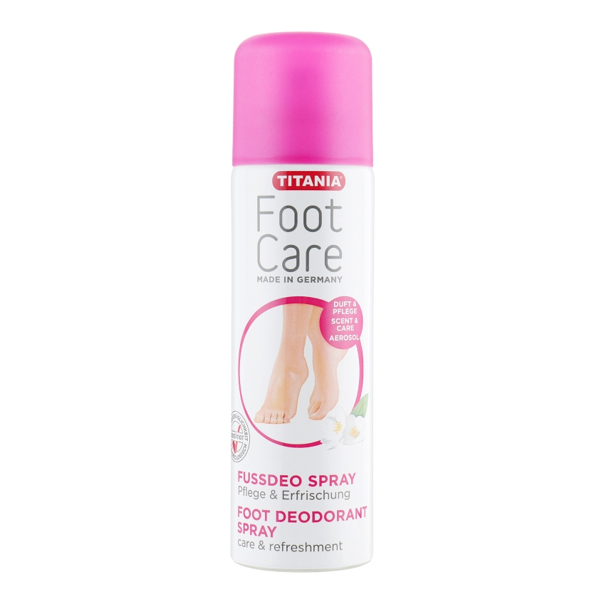 Дезодоруючий спрей для ступень ніг Titania Foot Care Spray