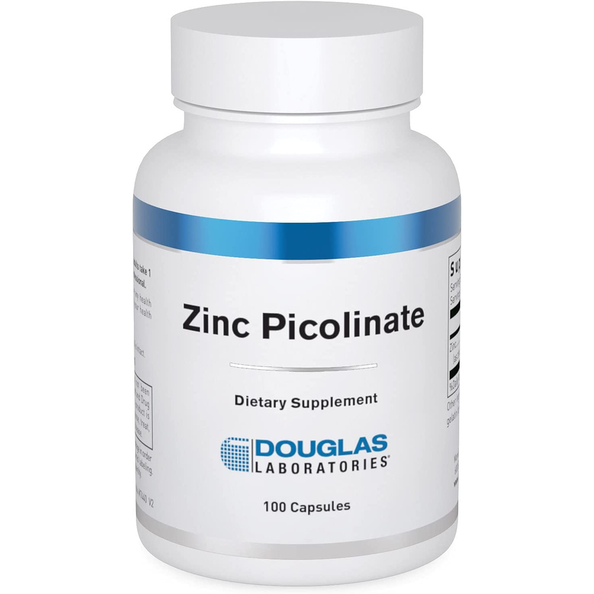 Цинк пиколинат / Zink Picolinate, Douglas Laboratories, 50 мг, 100 капсул